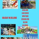 5 Min Walk To Lego House-2 Bedrooms Cozy With Garden 公寓 *